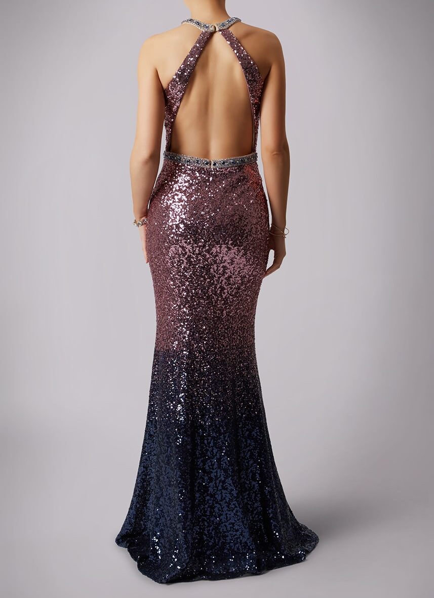 Alila-Bronze-Gown-Back-Mascara