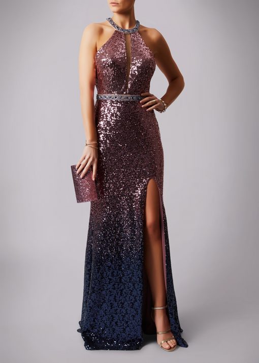Alila-Bronze-Gown-Front-Mascara