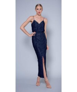 Alila-Navy-sequin-evening-dress-Lumier-Bariano