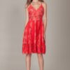 Alila-Red-lace-midi-strappy-dress-for-races-Foxie-Dox-Calla-dress
