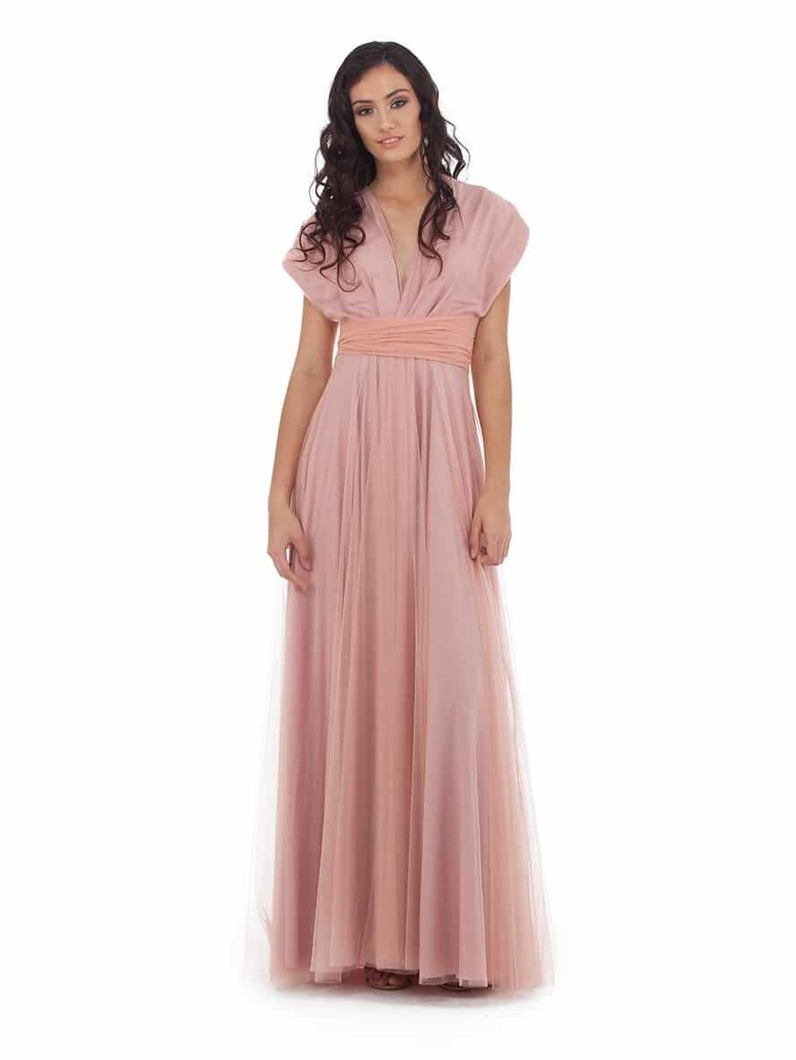Alila-Bridesmaids-Dusty-pink-tulle-multiway-goddess-by-nature-bridesmaids-dress