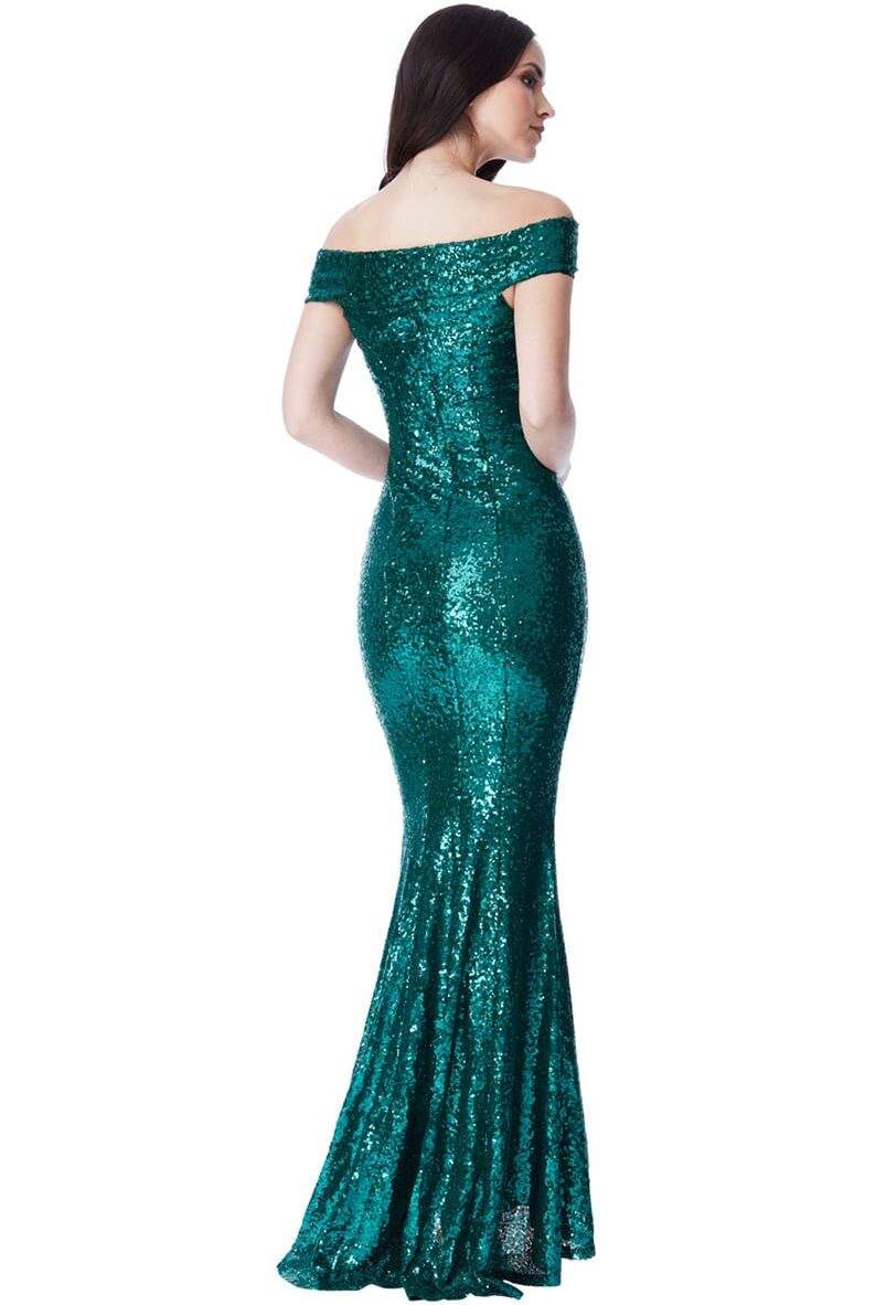 Alila-Seagreen-Sequin-Fishtail-debs-dress-City-Goddess