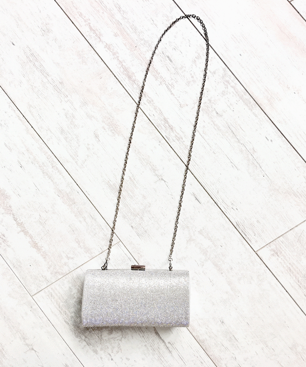 Alila-Silver-Box-Clutch-Front