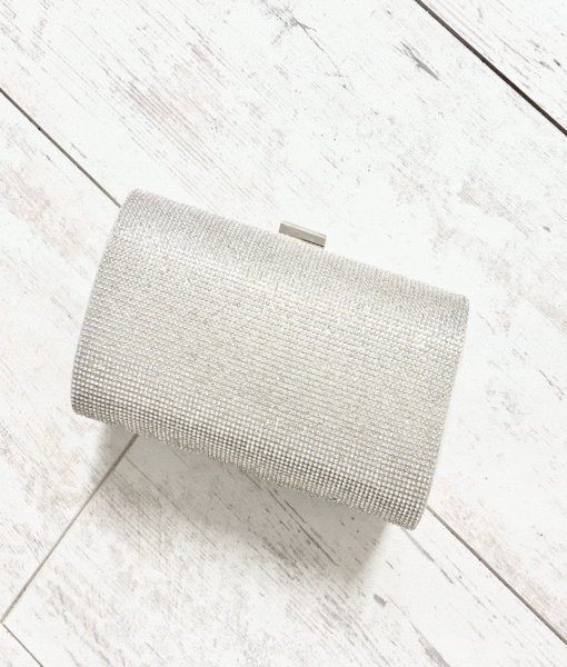 Alila-Silver-Box-Clutch-Front