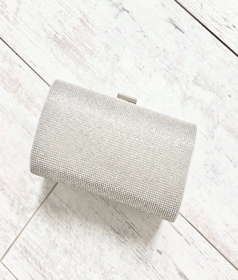 Alila-Silver-Box-Clutch-Front