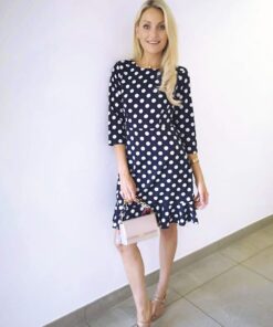 Navy-polka-dot-open-back-dress-Alila