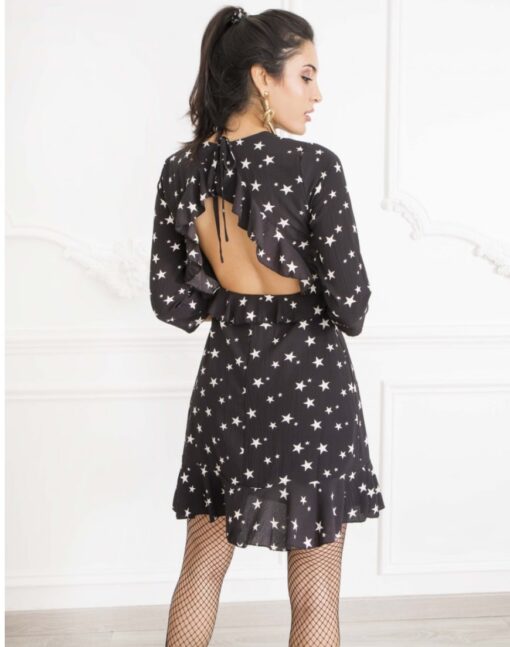 Danity Black Star Dress