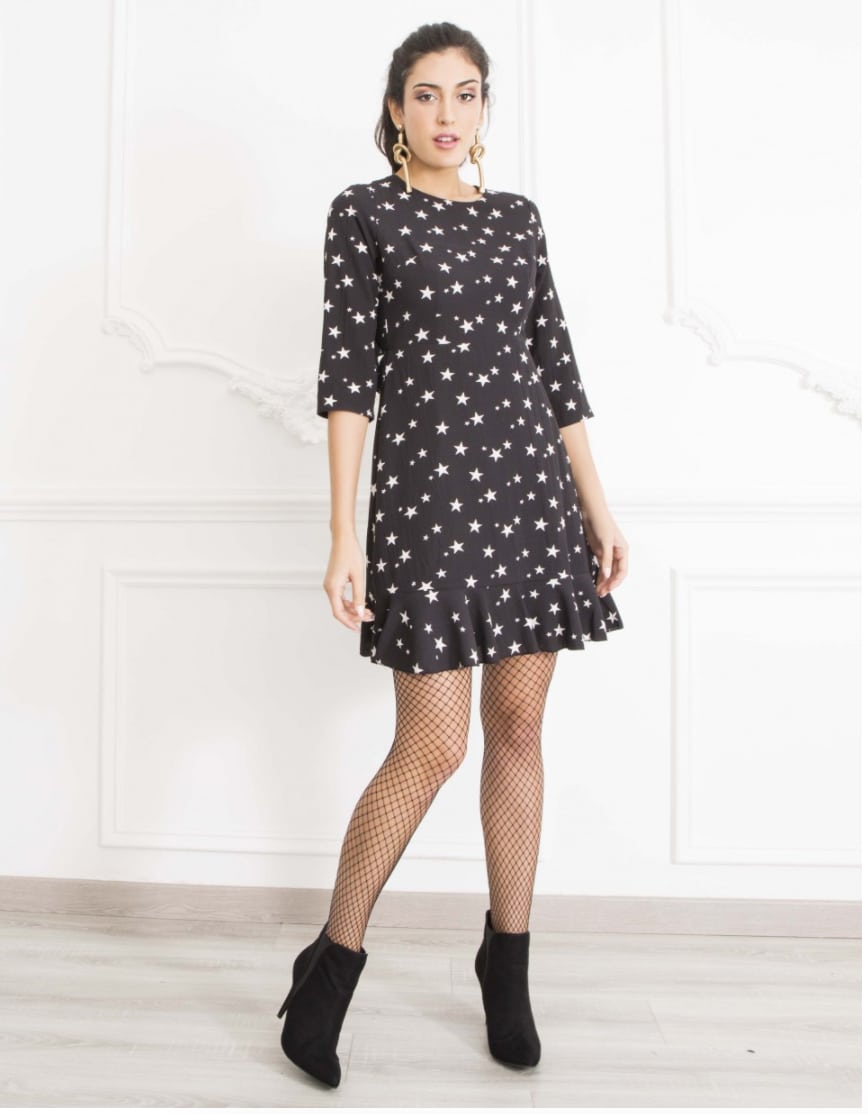 Danity Black Star Dress | Alila Boutique