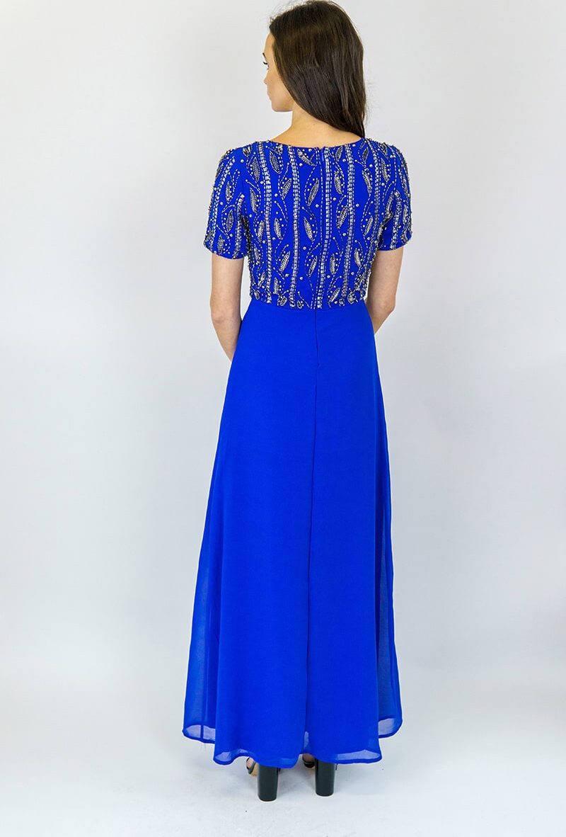 Alila-Royal-Blue-Embellished-Gown-AngelEye-Back