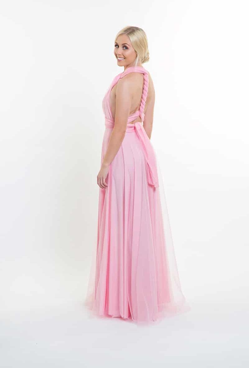 Alila-Baby-Pink-Tulle-Multiway-Bridesmaids-Dress-Goddess-By-Nature
