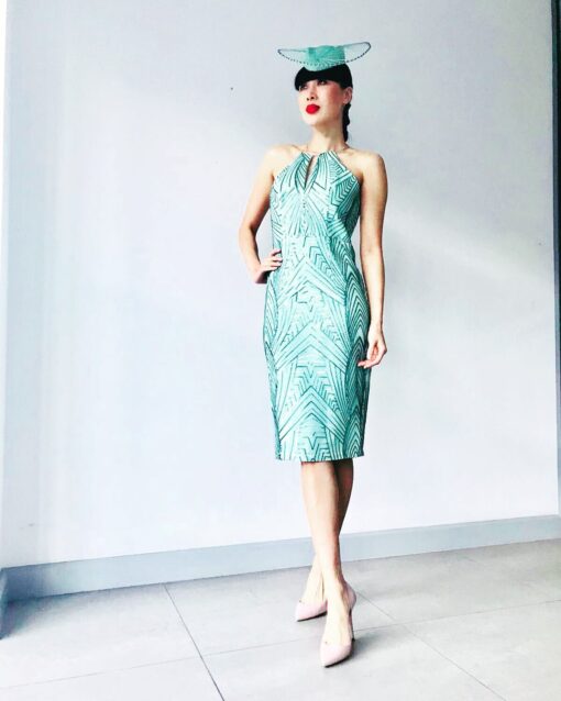 Bariano-Lumier-Mint-Sequins-Midi-Dress-Ireland-Am-Alila