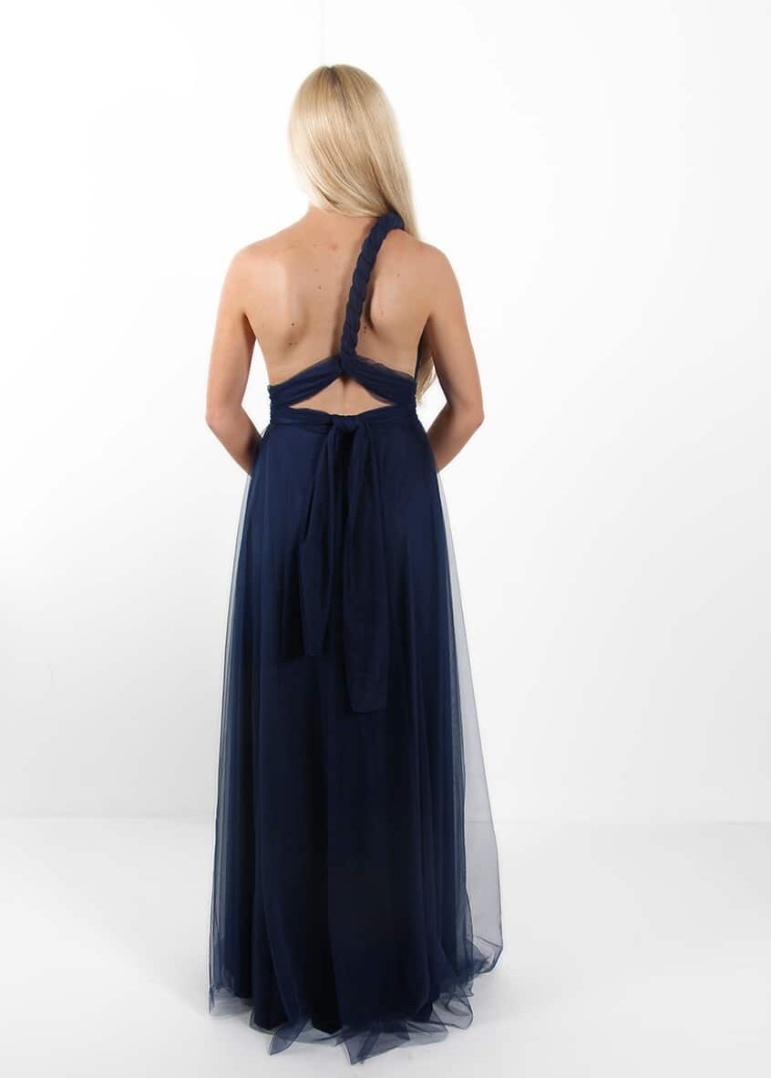 Bridesmaids-Dresses-Goddess-By-Nature-Navy-Tulle-Multiway-dress-ALILA-Boutique