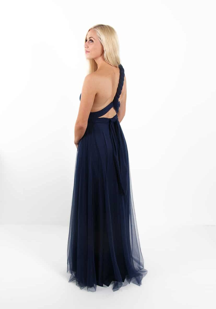 Bridesmaids-Dresses-Goddess-By-Nature-Navy-Tulle-Multiway-dress-ALILA-Boutique