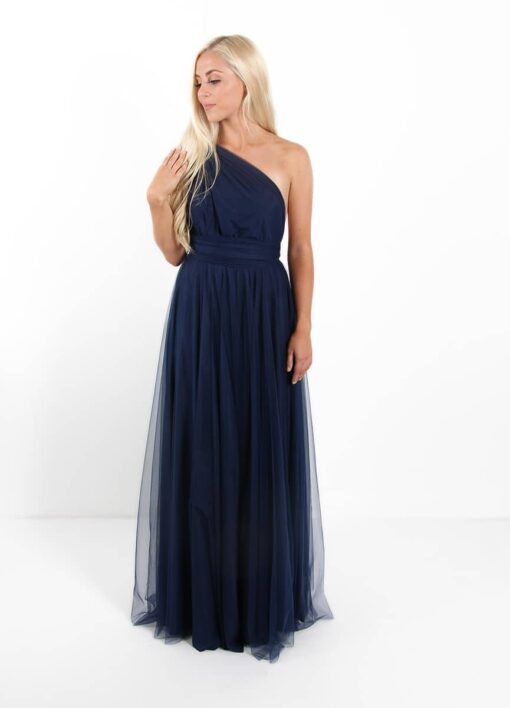 Bridesmaids-Dresses-Goddess-By-Nature-Navy-Tulle-Multiway-dress-ALILA-Boutique