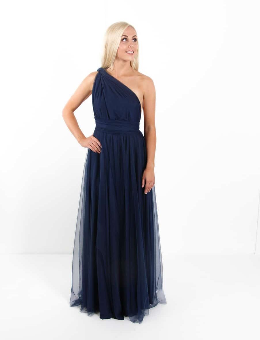 Bridesmaids-Dresses-Goddess-By-Nature-Navy-Tulle-Multiway-dress-ALILA-Boutique