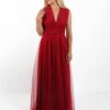 Bridesmaids-Dresses-Goddess-By-Nature-Red-Wine-Tulle-Multiway-dress-Alila