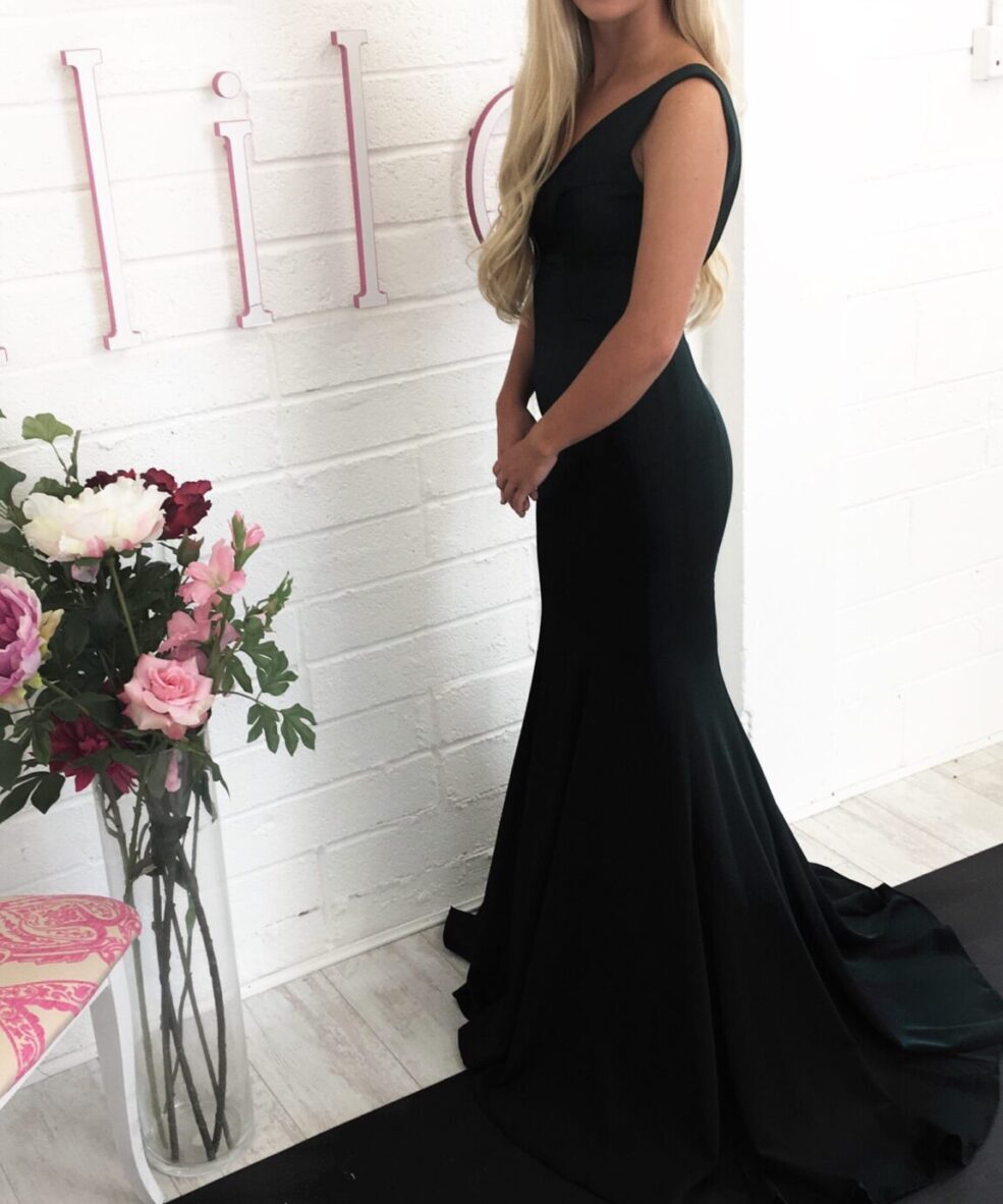 Gino-Cerruti-Hunter-Green-Debs-Dress-Alila