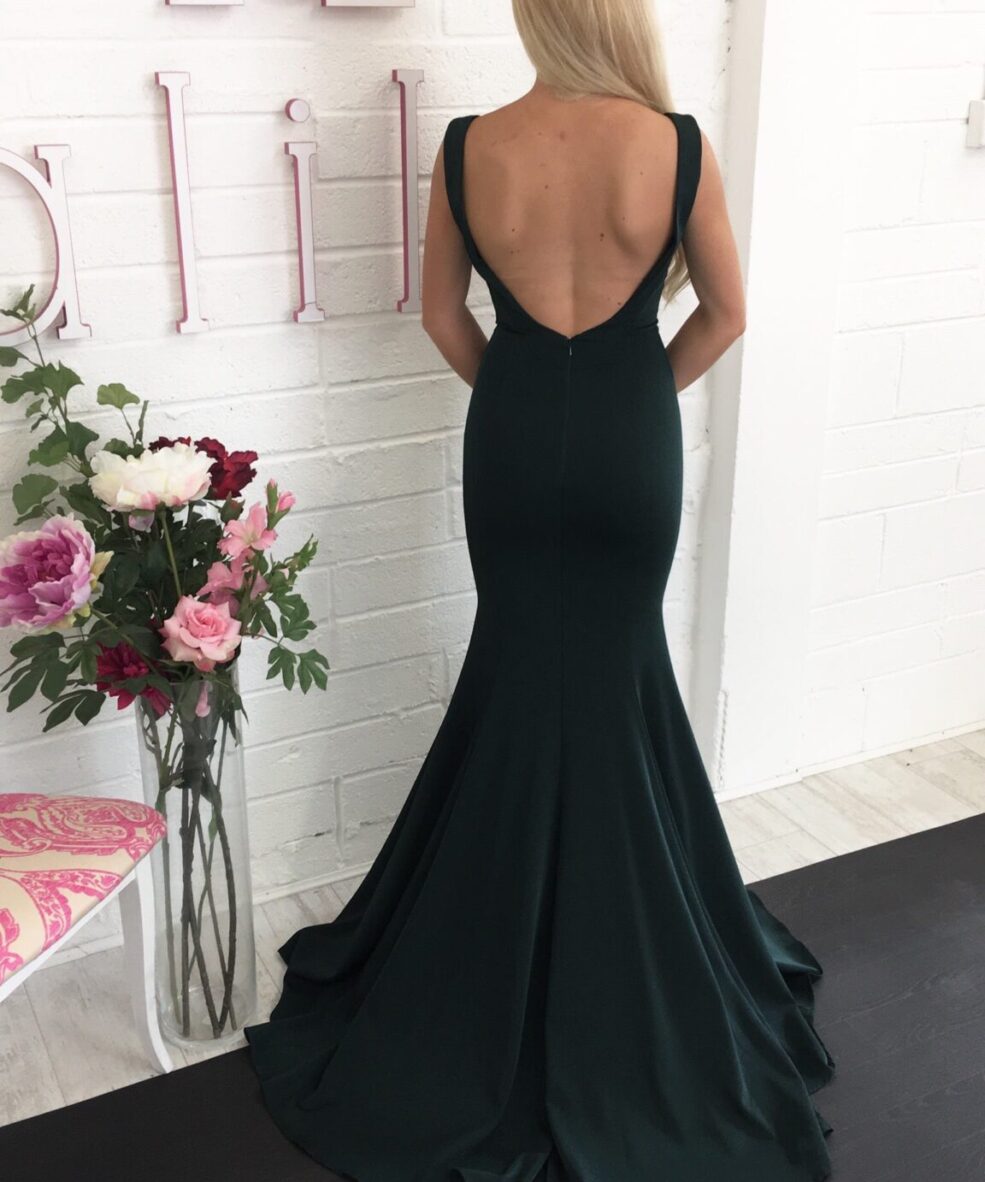 Gino-Cerruti-Hunter-Green-Debs-Dress-Alila