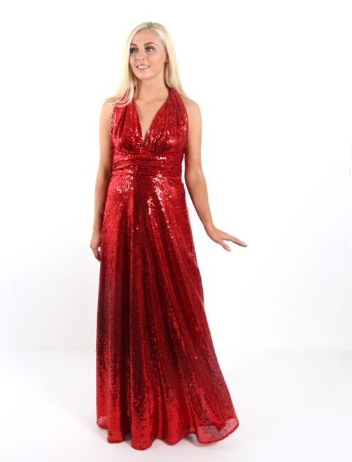 Sequin-Bridesmaid-Multiway-Goddess-By-Nature-Red-Wine-Alila-Bridal