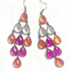 Pink-and-Orange-Glass-Earrings-Alila-Boutique