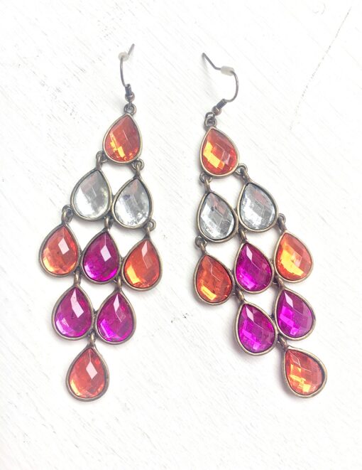 Pink-and-Orange-Glass-Earrings-Alila-Boutique
