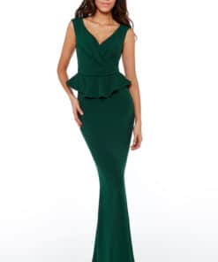 DR1913-Emerald-Green-Peplum-Bridesmaids-Dress-Alila-Boutique-