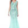 DR627-Mint-sequin-and-chiffon-debs-bridesmaids-dress-Alila-boutique-bridal