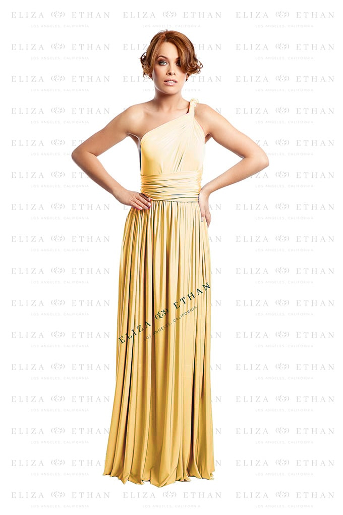 Gold Multiway dress Eliza and Ethan