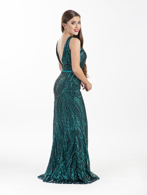 Chloe-Ormond-Emerald-Green-Embellished-Debs-Dress-Alila-boutique