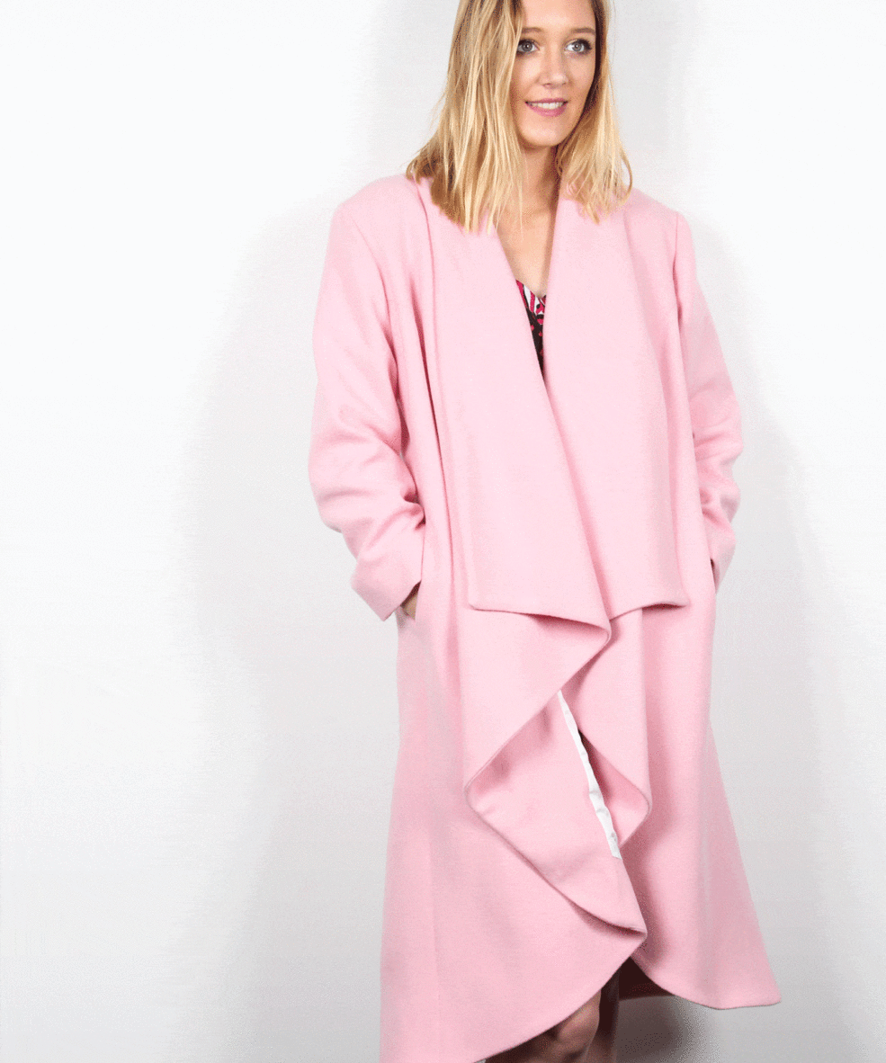 Pale-Pink-Waterfall-Cashmere-Mix-Coat-Atalier