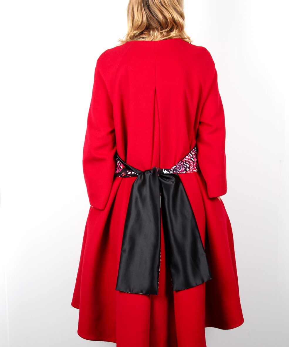 Red-Cashmere-Swing-Sash-Coat-Atalier