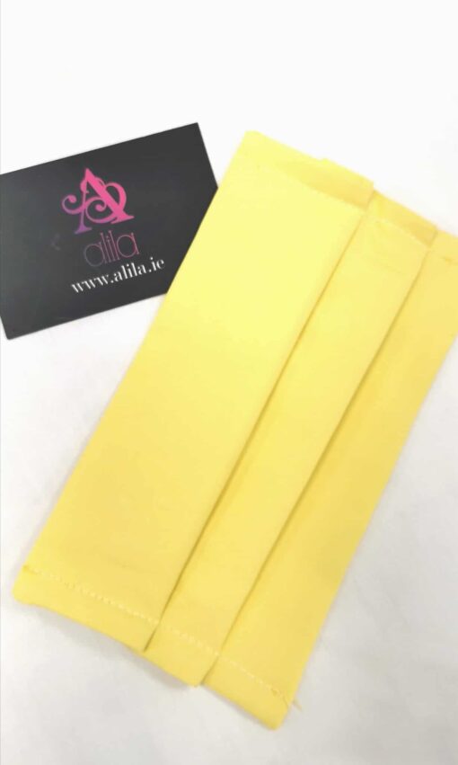 Childrens' Yellow Face Covering Alila