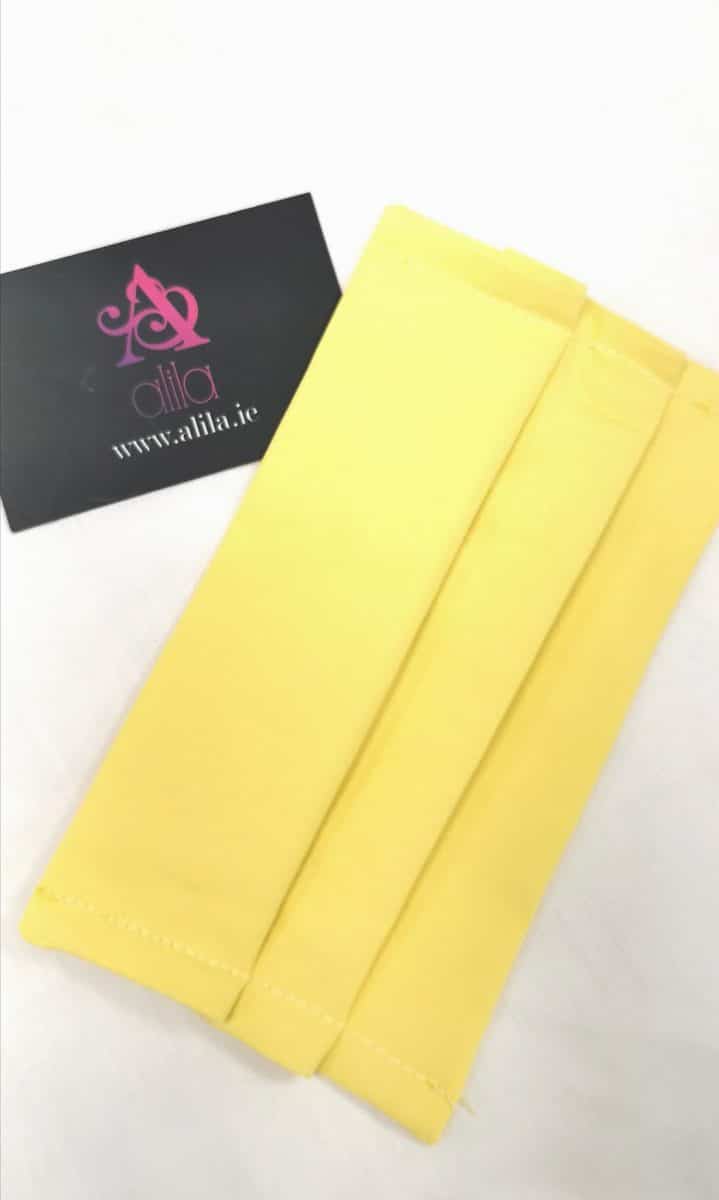 Childrens' Yellow Face Covering Alila
