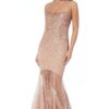 Champagne-Sequin-Fishtail-sheer-debs-dress-Alila-Boutique-ireland