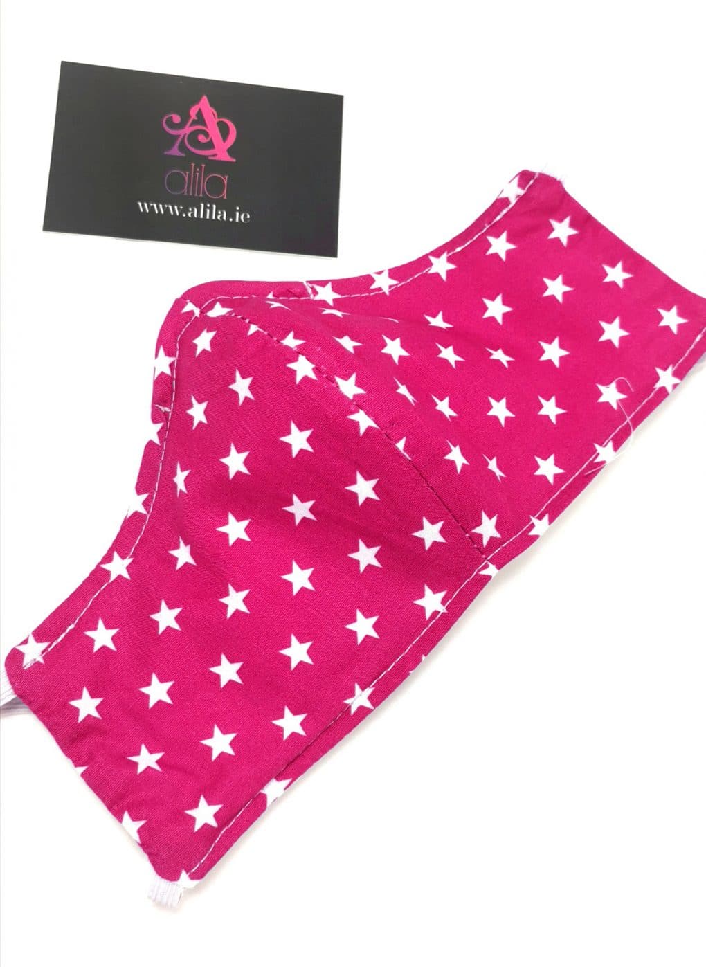 Pink-Stars-Ladies-Face-Covering-Alila-Boutique