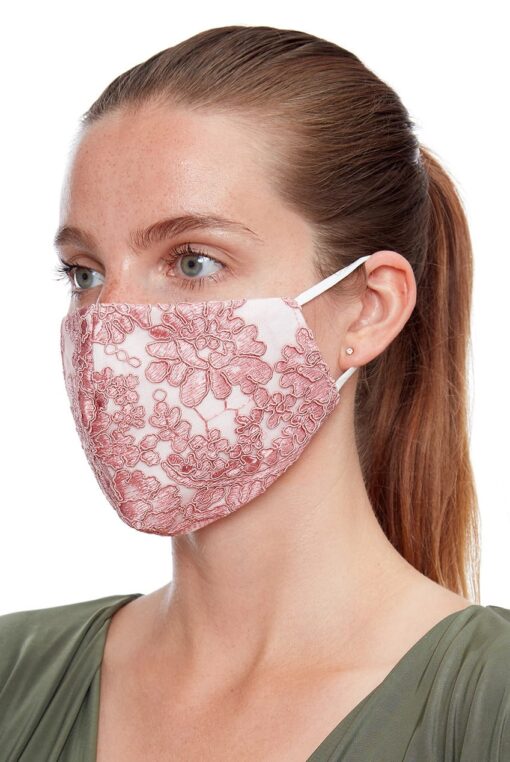 Pink-corded-lace-face-covering-Alila