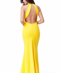 Yellow-Open-Low-Back-Debs-Dress-Alila-Ireland