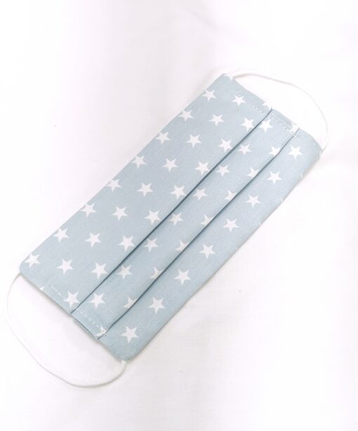 Baby-blue-star-print-face-mask-Alila
