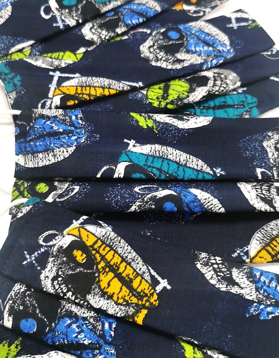 Skull-print-kids-face-mask-Alila