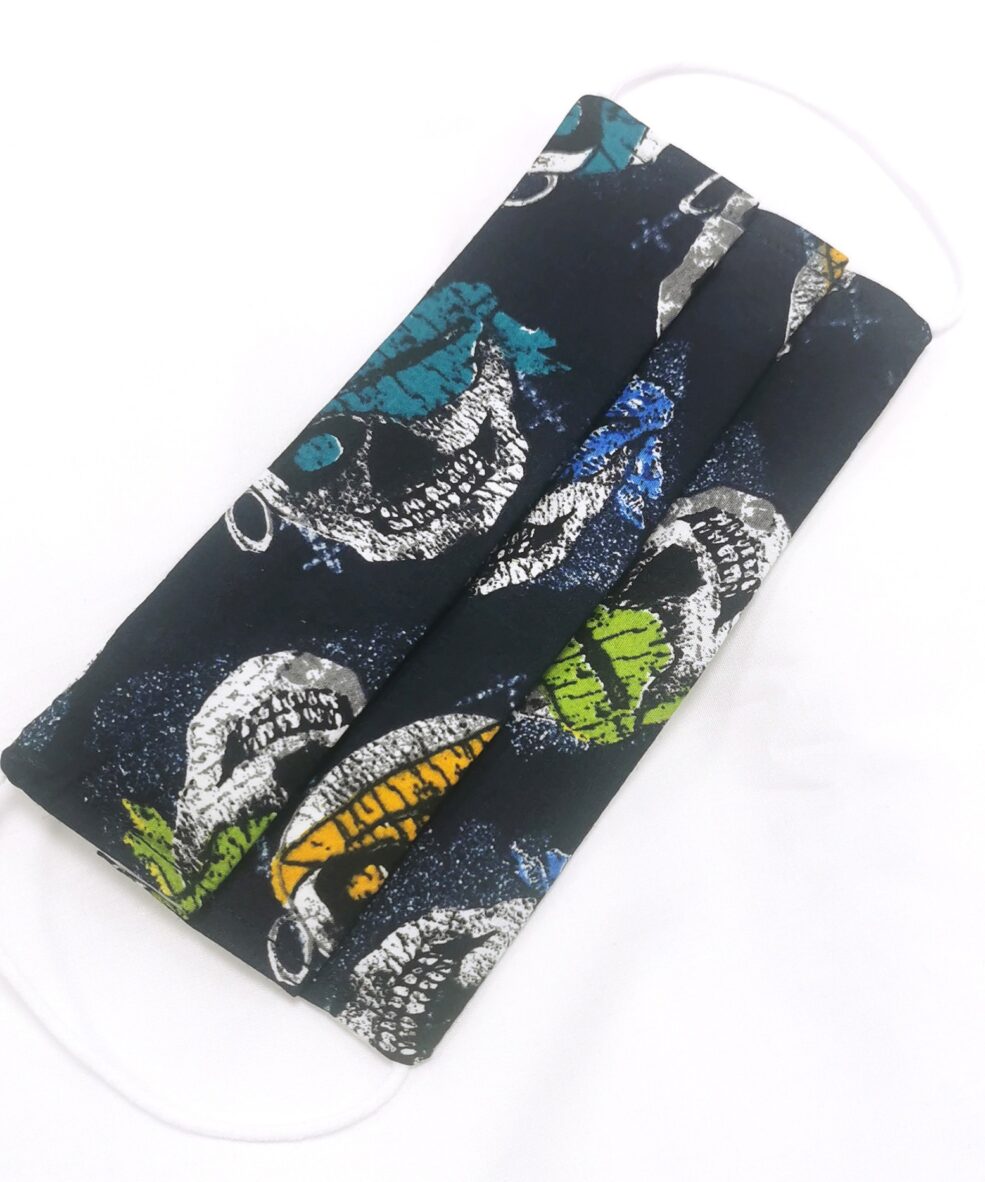 Skull-print-kids-face-mask-Alila
