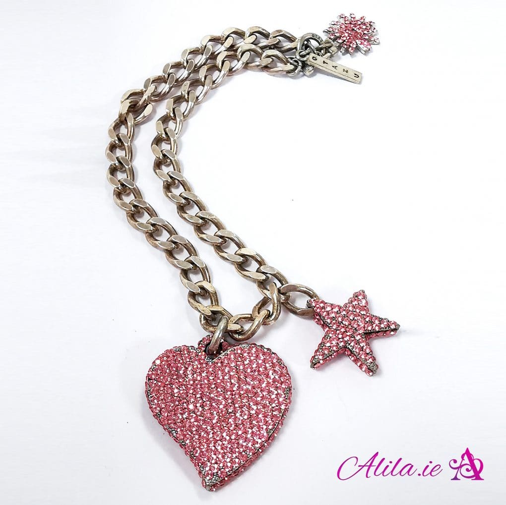 Otazu-Pink-SWAROVKSI-Crystal-Heart-star-necklace-Alila-Ireland