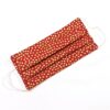Red-gold-dotty-christmas-face-mask-kids-Alila