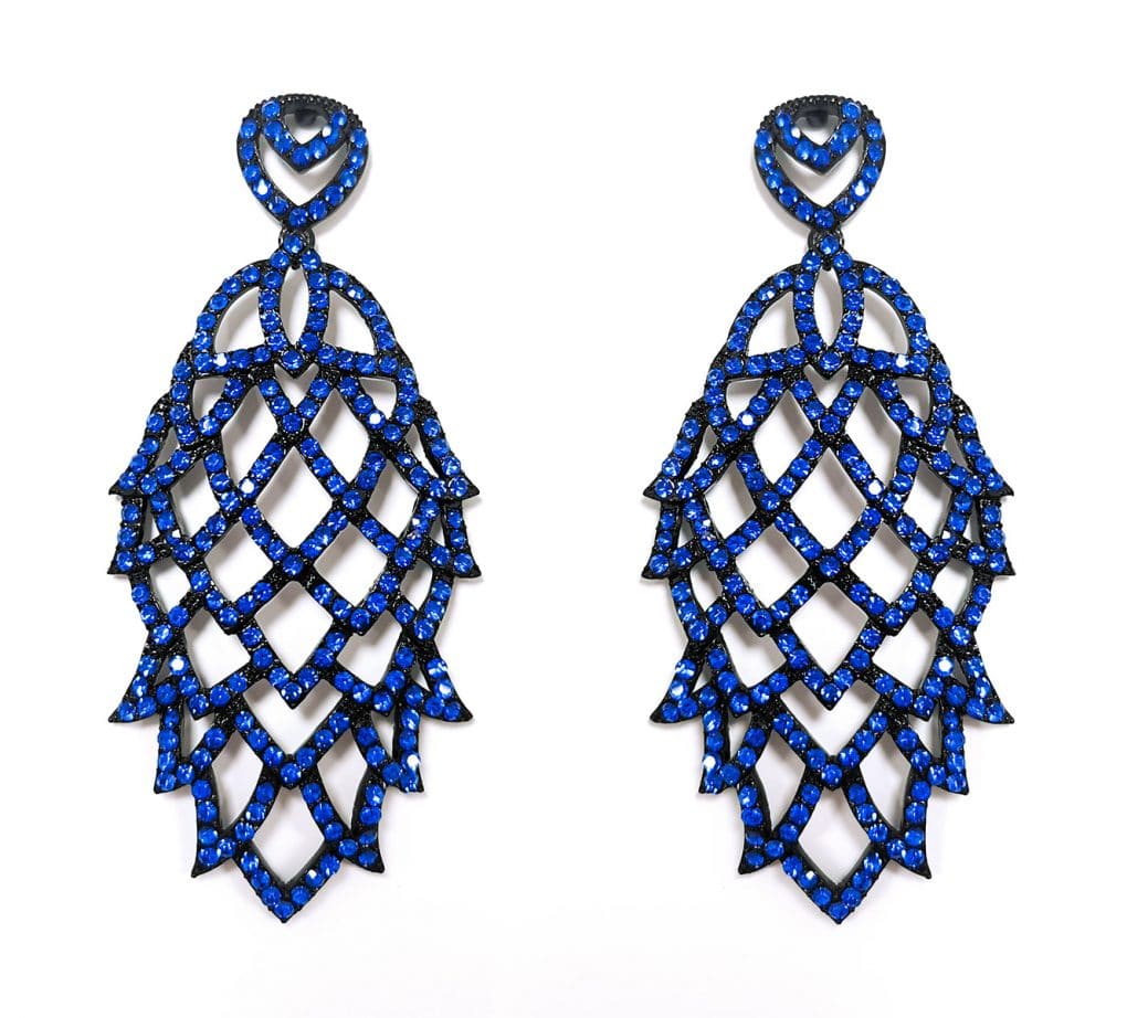 Sapphire-honeycomb-crystal-earrings-Alila-Irish