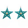 Teal-and-gold-metal-star-earrings-Alila-Ireland