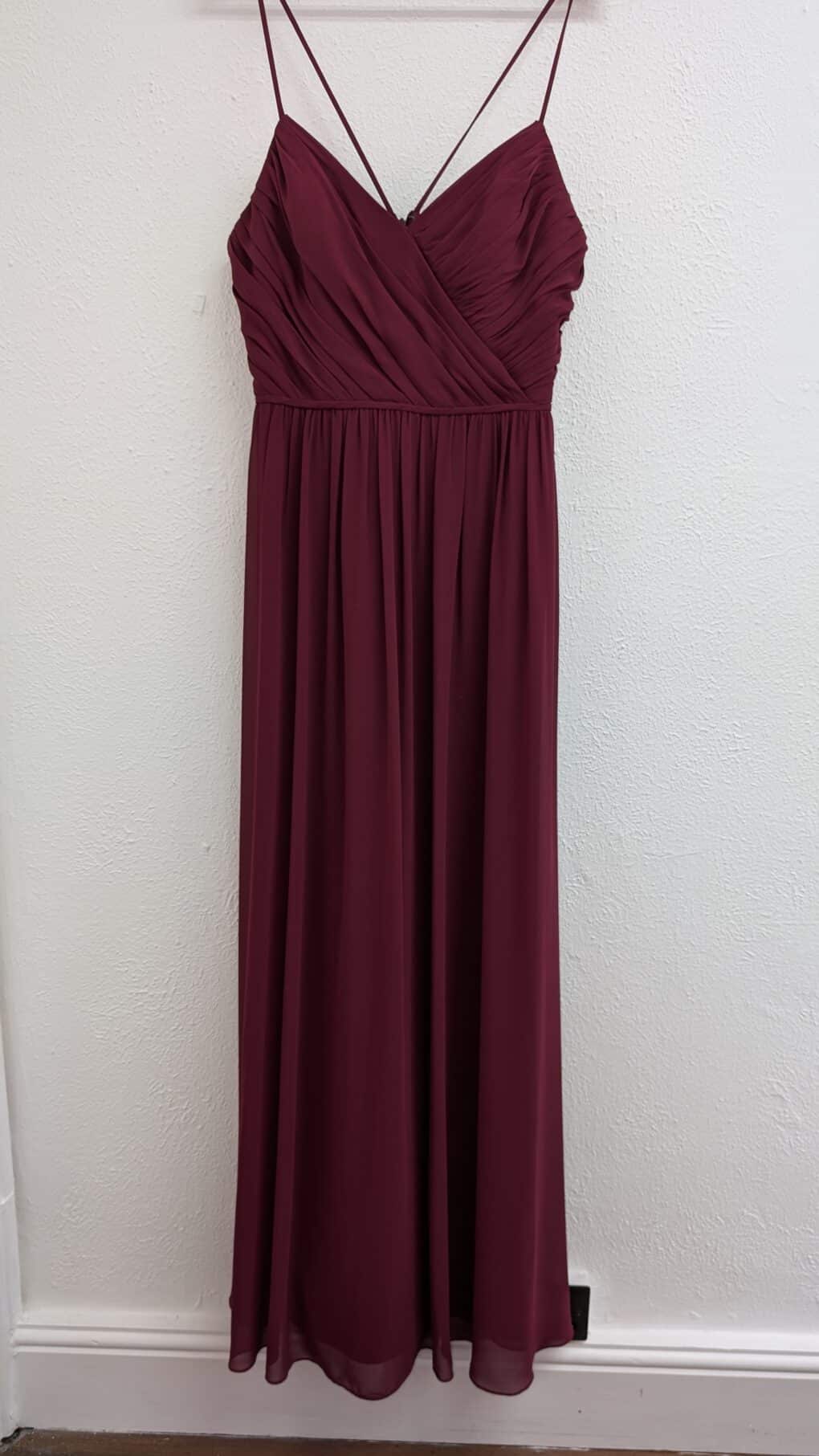 Hayley Paige Burgundy 5806